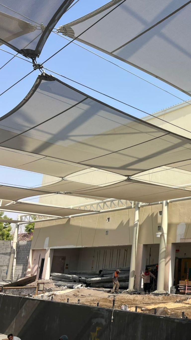 Steel fabrication project in Dubai